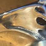 Color Changing Garnet Sterling Silver Cocktail Ring Size 8 Red Photo 6