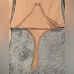 Abercrombie & Fitch  Tan Long Sleeve Bodysuit Photo 3