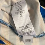 Patagonia  Tank Striped Athletic Performance Racerback Tank Sz M EUC Blue Gold Photo 11