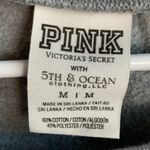 PINK - Victoria's Secret Victoria's Secret Pink Gray, White & Orange Florida Sweatshirt Photo 2