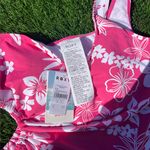 Roxy Pink and White Floral One Piece Swimsuit Photo 1