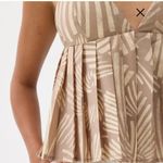 Love, Bonito Padded Babydoll Pleated Camisole Top Size Large or US 8 NWT Tan Photo 1