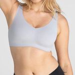 Honeylove SoftForm Bra back smoothing invisible seams moon dust / gray size 2X Photo 0