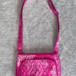Vera Bradley NWOT  Pink Paisley Print Crossbody Purse Photo 0