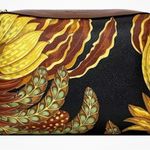 Salvatore Ferragamo  vintage but unused makeup bag patter leather trim authentic Photo 1