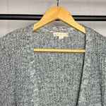 it's our time Gray Chunky Knit Cardigan Sweater Photo 1
