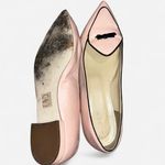 J.Crew  Women's Pink Flats with Black Trim Photo 5