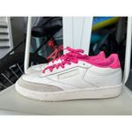 Reebok  Women’s Club C 85 'Chalk Atomic Pink' Size 8.5 Sneakers Photo 6