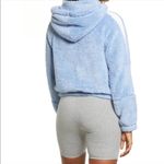 BP  Blue and White Fleece Hoodie Photo 8