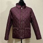 U.S. Polo Assn. Maroon Quilted Jacket Photo 0