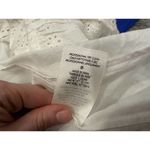 Alice + Olivia Fae White Eyelet Dress 6 Store Model Photo 6