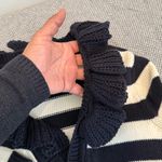 Moschino  Striped Ruffled Cropped Cardigan size us 8 Photo 3