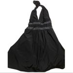 ENTRY ‎ Sexy black beaded plunging neckline dress​ Photo 5