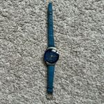 Piere‎ Nicol women’s vintage Blue genuine leather adj watch measurements shown Photo 2