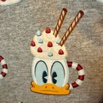 Disney  Pajama Top Shirt Holiday Christmas Cocoa Desserts Mickey Minnie Mouse NWT Photo 7