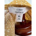 Como vintage Lightweight Polka Dot Sleeveless Tank Top/Blouse XL Photo 5