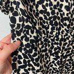 H&M BNWT!  Leopard Print V-Neck Mini Button-up Dress w/ Puffy Sleeve Size M Photo 8