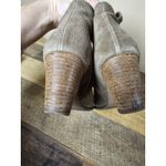 Madewell  The Billie Boot Suede Leather Stacked Heel Ankle Tan‎ Womens Size 9 Photo 5