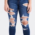 American Eagle  High Rise Ripped Jeans Photo 0