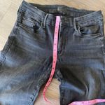 MOTHER Denim Mother Looker Ankle Fray Night Hawk High Waisted Photo 8