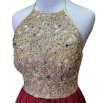 B. Smart  Gem Halter High Low Gown Size 1/2 Photo 1