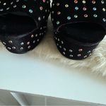 Kurt Geiger  London Molten Velvet Stud Platform Heels Photo 10