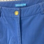 J. McLaughlin  5-Pocket Stretch Cotton Spandex Twill Straight Leg Pants Blue Photo 2