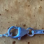 Rare Tiffany Stone Red Garnet Sterling Silver Necklace Purple Photo 5