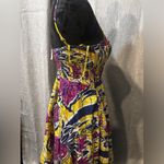 Urban Outfitters outfitter strappy floral NWT smocked Batik Print skater halter dress XS Photo 4