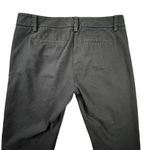 CAbi  Style 413 Womens Black Cotton Pique Cropped‎ Capri Pants Size 6 Photo 4
