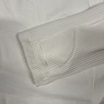 Lululemon It's Rulu Run Cropped 1/2 Half Zip Top Womens 4 6 Off White Shirt Photo 3