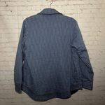 Jachs Girlfriend ✨ Quilted Diamond Pattern Denim Jacket Barn Coat Blue Size S Photo 1