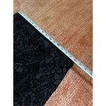 Ann Taylor Blend Silk Floral Lining Black Skirt Size L Photo 4