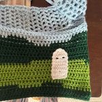 Handmade  Crochet Crop Top Ghost Autumn Fall Halloween OOAK XS Photo 8