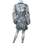 Topshop ASOS Monochrome Floral Print Dress Photo 9