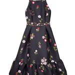 Kate Spade Dress Black Pink Floral Print Dress Printed in Bloom Party Cocktail 0 Photo 0