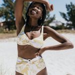 l*space πL*π Havana Blooms Bikini Set Large NWT Photo 5