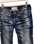 Big star 1177  Sweet Flare Jeans 25R western flap pockets excellent condition Photo 3