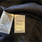 Hemant and Nandita  Kari Midi Dress Black Sleeveless Medium NWT Smocked Photo 12