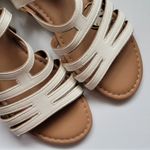 SO  Hopeful white gladiator sandals size 8 Photo 1