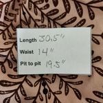 Brown Wrap-Style Romper NWT Size Large Cupshe Leaf Print Romper Photo 1