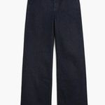 J.Crew Tall Soft Denim Trouser Signature Stretch Wide Leg High Rise US 27 NWT Photo 2