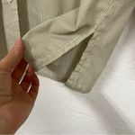 Vintage Hana Striped Giraffe Rhinestone Button Down Shirt Womens L Quirky Zoo Green Size L Photo 7