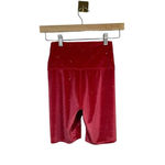 Beach Riot NWT Glitter Bike Short in Fiery Red Velvet Size XS Photo 9