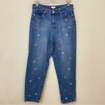 BP  Embroidered High Waist‎ Mom Denim Jeans Size 31 Photo 2