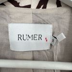 Free People RUMER Cyrus Blazer Linen Dress Zebra XS NWT Photo 9