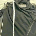 BLANK NYC Free people  Private Practice Vegan Leather Moto Jacket Cotton Black Photo 1