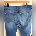 Pilcro  Letterpress Hyphen Fit‎ Straight Leg Distressed Jeans 29 layered boho Photo 4