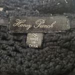 Honey Punch  Black Crocheted Bralette (S) Photo 4