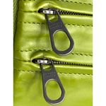Bottega Veneta Acid Green Nappa Leather Zip Clutch Pouch Italy Photo 3